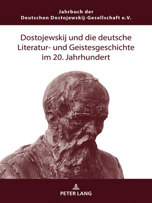 cover image of Dostojewskij und die deutsche Literatur- und Geistesgeschichte im 20. Jahrhundert